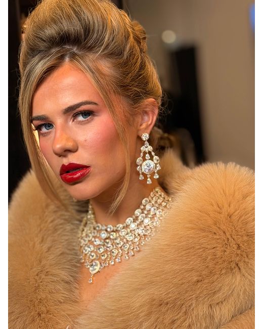 Stephanie Browne Australia Metallic Satine Earrings