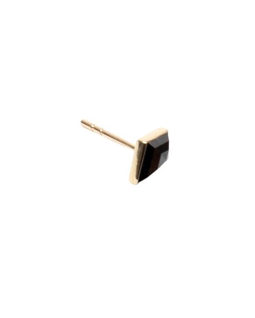 Rahul's Jewels Black Sanctum Aether Earrings Pair -14 Karat With Genuine Diamond