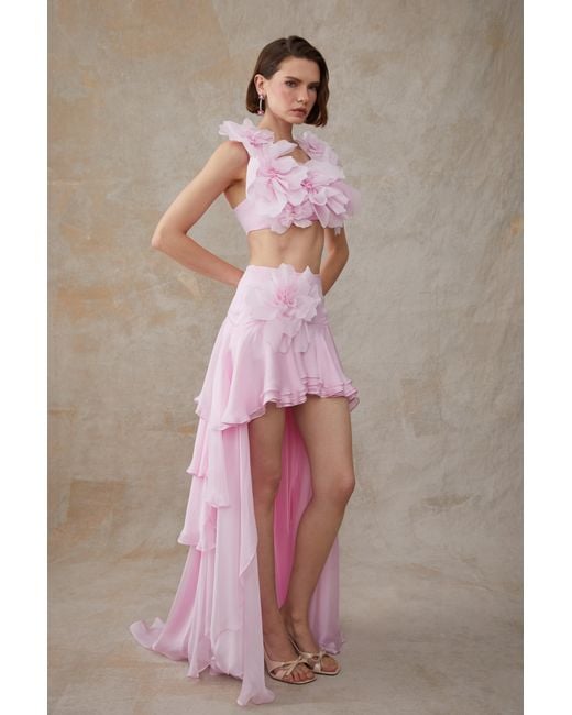 Syla Atelier Pink Verdâ Skirt