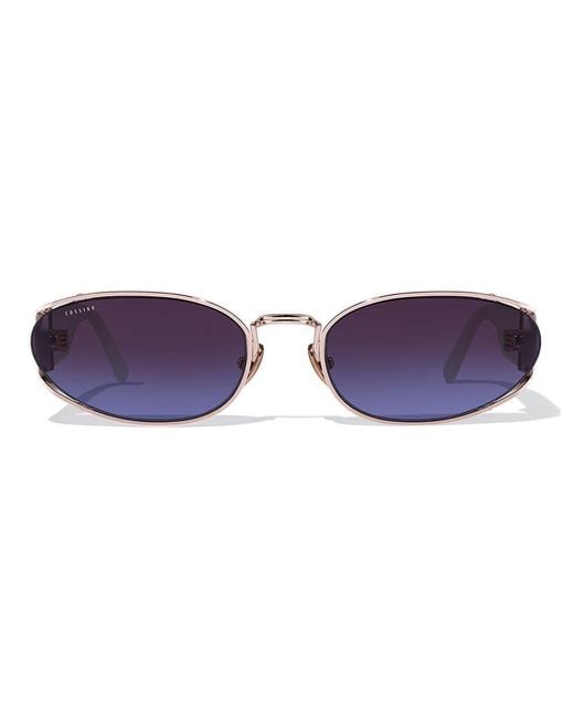 Cossimo Purple Monaco Bisou Oval Sunglasses