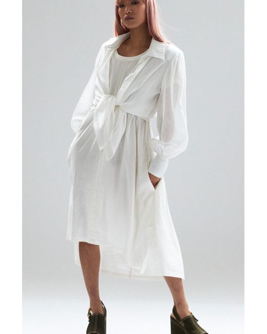 Dref White Prague Relaxed Shirt