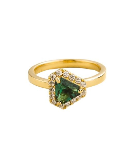 Juvetti Yellow Diana Ring