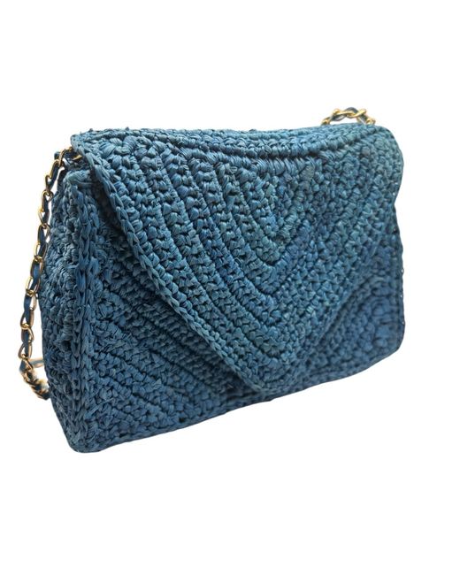Zanatany Concepts Blue Micky Crossbody Bag