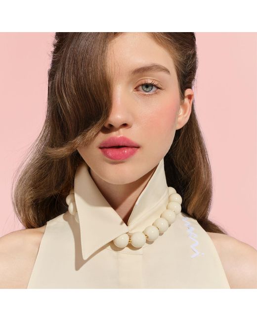 Saule Label Metallic Siena Duo Necklaces