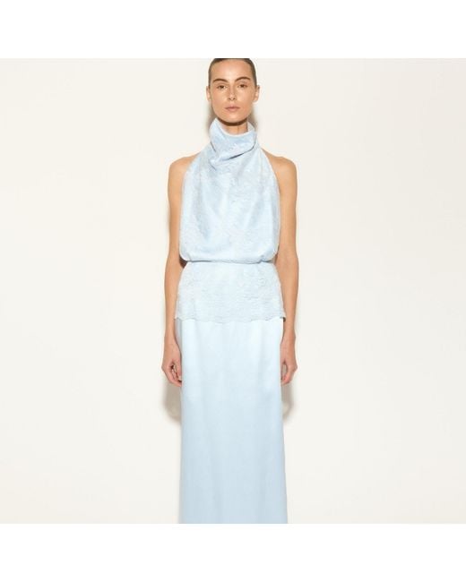 Herfetch Blue Midi Madame Dress-Baby