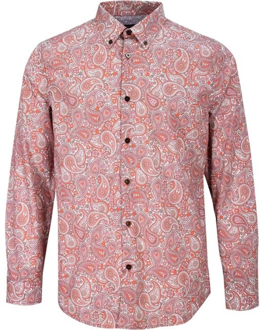Lords of Harlech Pink Morris Pow Paisley for men