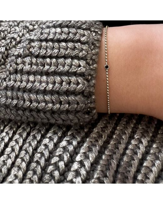 Tory Long Metallic Zodi Diamond Bracelet