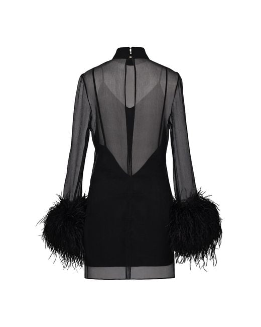 Anse Victorin Black Céline Silk Dress