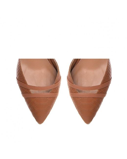 The 5Th Element Brown Adele Pumps