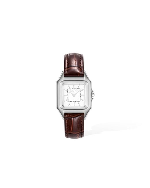Retro Chic White Vatican Majesty Watch –