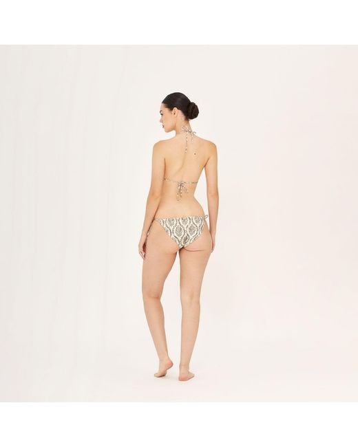 Aguaclara White Sultana Triangle Top