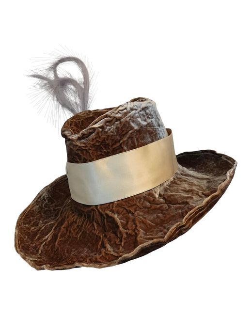 Romer Millinery Brown Neutrals Morphy Moldable Fedora