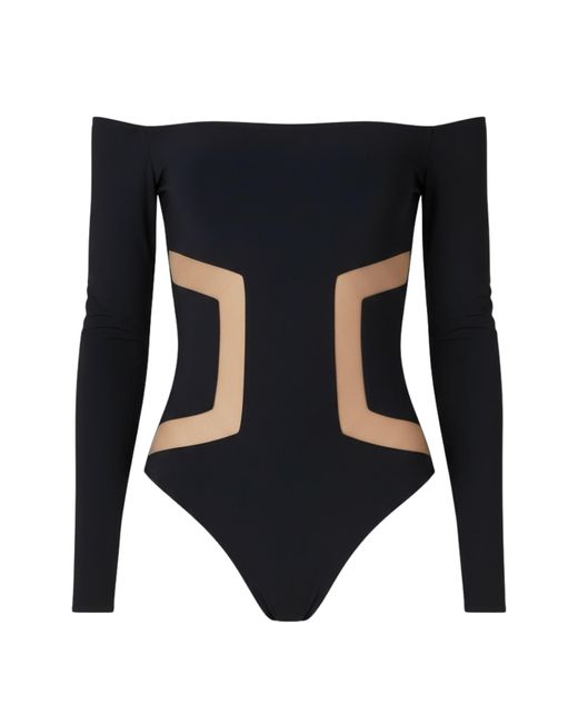 Room 24 Black Taylor Bodysuit