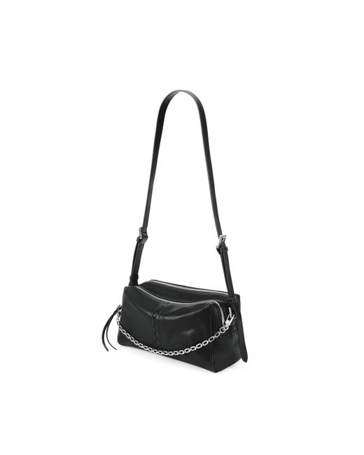 Orange Cube Black Metropolitan Mosaic Shoulder Bag