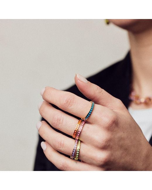 Après Youth Metallic Spark Enamel Ring