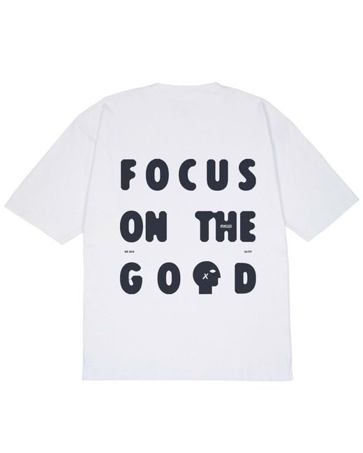 mysimplicated White Oversized T-Shirt for men