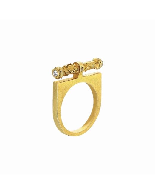 Stefan Tiron Metallic Alvaro Ring- Limited Edition