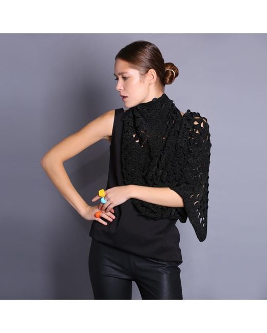 Silvia Serban Black Multifunctional Accessory