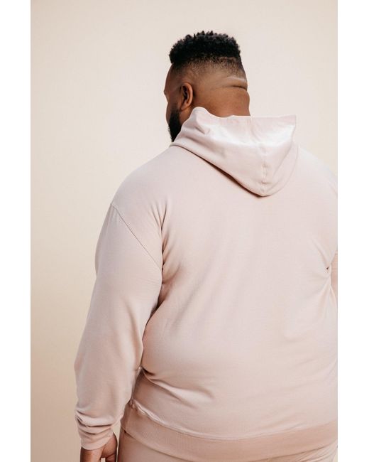 Ocio Leisurewear Pink Classic Softcore Hoodie for men