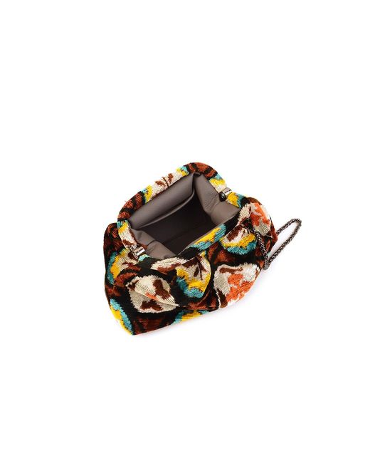 SJW BAGS LONDON Multicolor Victoria Ikat Mini Pouch Bag