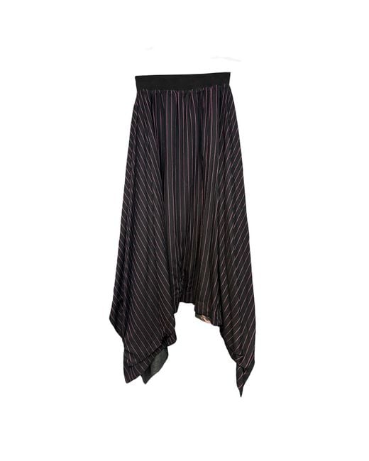 ARTISTA Black Fresh Lane Reverse Skirt
