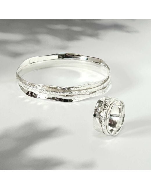 Charlotte's Web Jewellery Metallic Aura Zen Spinning Ring