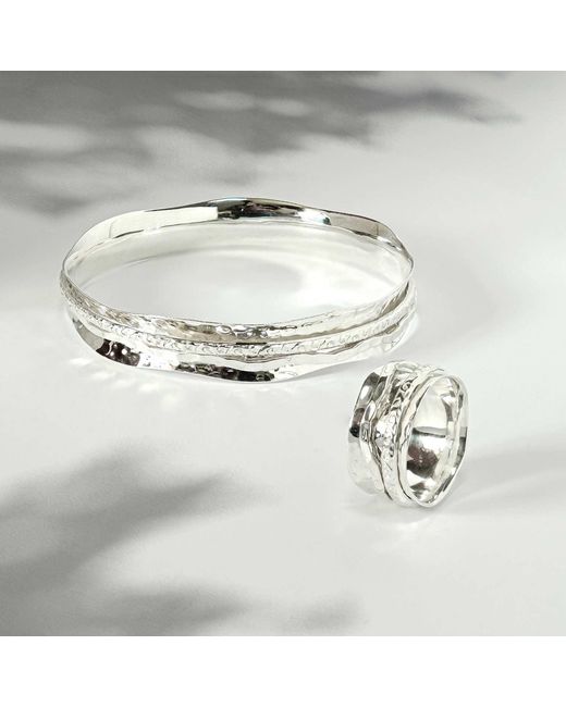 Charlotte's Web Jewellery Metallic Aura Zen Spinning Bangle