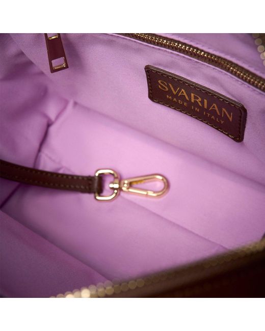 Svarian Brown Hedy Tote Mini