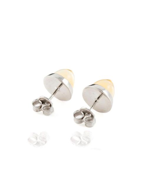 The Jewellery Store London Metallic Istanbul Spice Citrine Studs