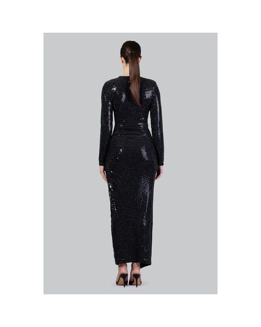 Meem Label Blue Zima Sequin Dress