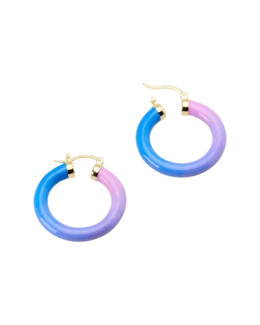 Dolcetto Designs Blue Tropicale Dawn Hoop