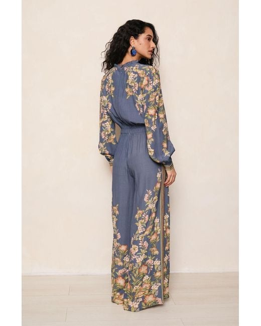 Raishma Blue Hailey Jumpsuit