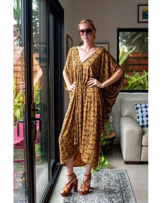 Jennafer Grace Brown Bonnie Bananas Caftan