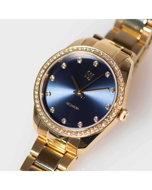 Sif Jakobs Jewellery Metallic Watch Valeria