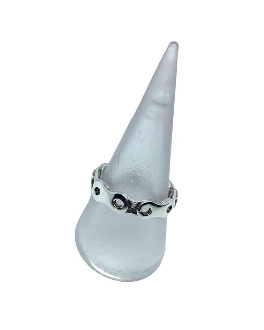 Tg-Jewellery by Tamara Gervasio Blue Bikers Band Ring for men