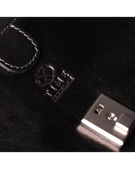 Time Resistance Black Small Leather Doctor Bag For