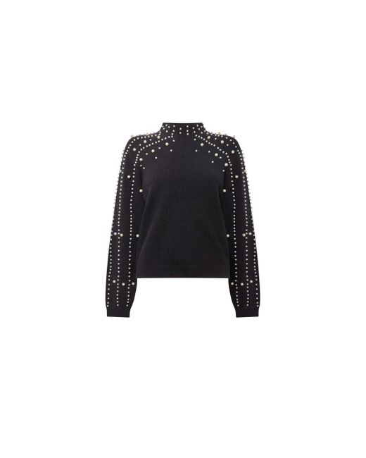 James Lakeland Black Pearl Sleeve Jumper