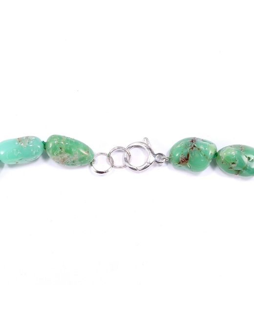 Mineralgems•Studio Green Chrysoprase Necklace