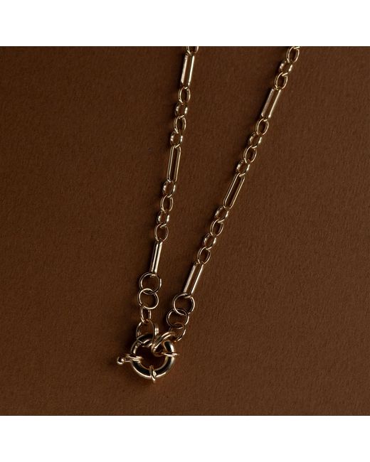 Zoe & Morgan Metallic Figaro Chain