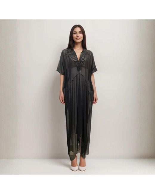 GLAM ON YOU Black Nissta Kaftan