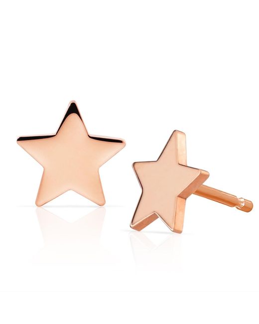 Maya Brenner Pink 14K Charm Stud