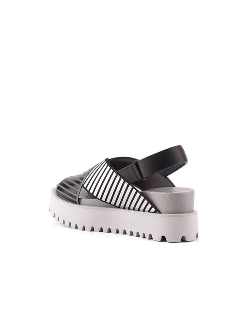 United Nude Gray Rico X Sandal