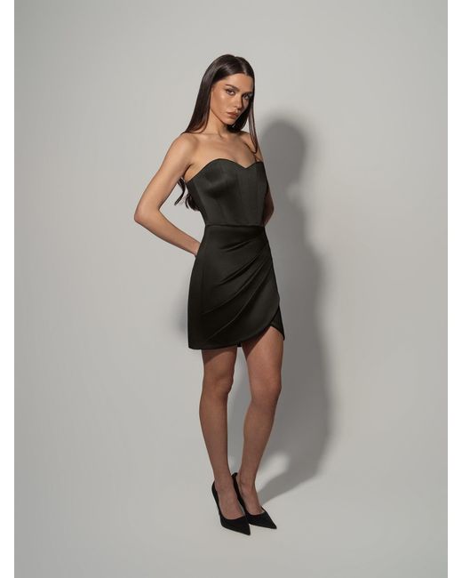 Tia Dorraine Black A Touch Of Glamour Mini Dress
