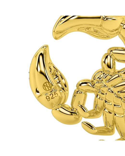 Onia Metallic Dancing Scorpion Charm