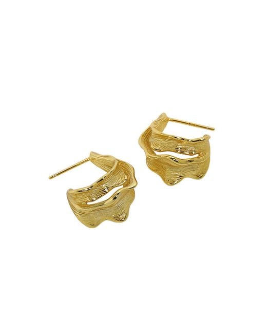 Janus Edinburgh Metallic Vermeil Union Hoop Earrings