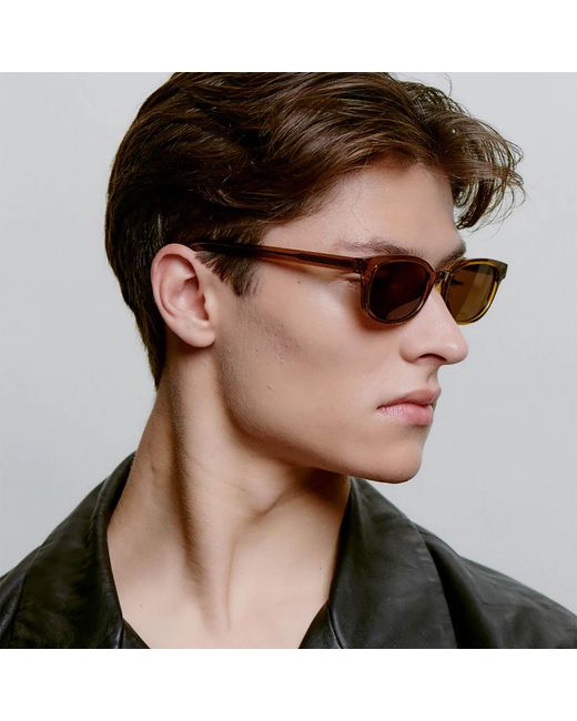 A.Kjærbede Brown Charlie Sunglasses Smoke Transparent