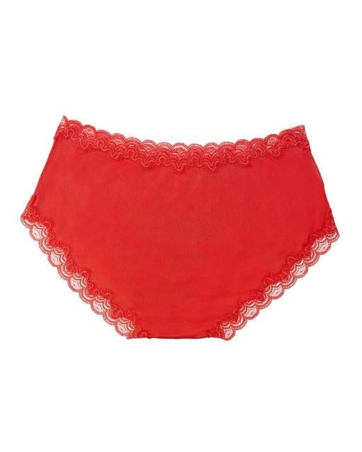 Uwila Warrior Red Soft Silk Briefs
