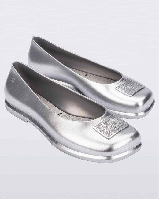 Melissa White Ruby X Marc Jacobs Ballet Style Flat