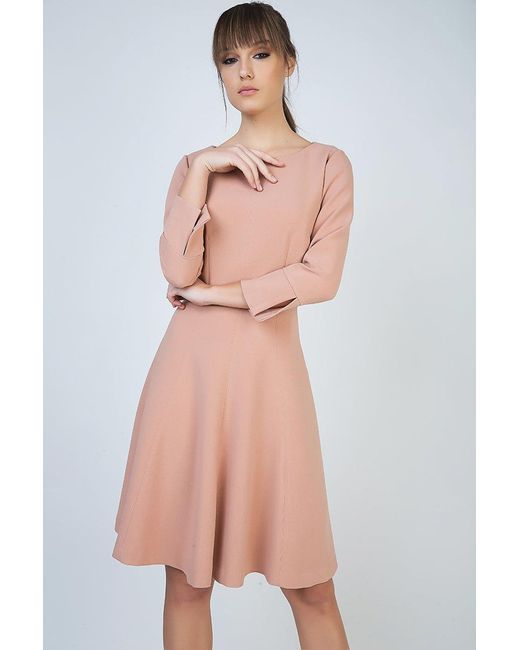 Conquista Pink Cloche Style Dress