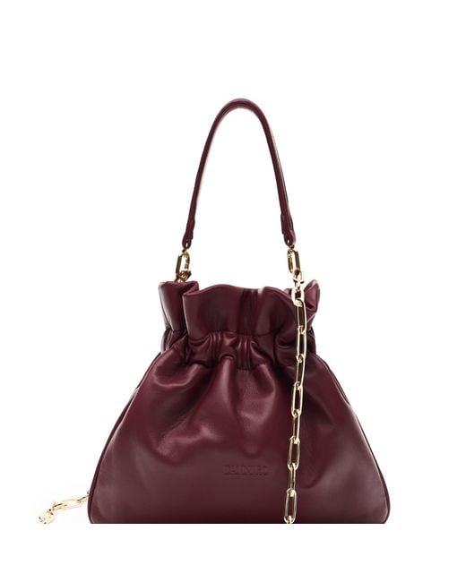 Danni Ro Purple Manhattan Bag